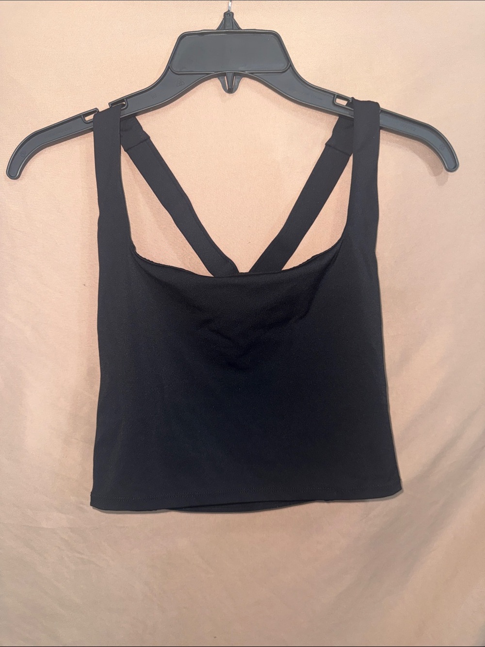 Like New Women's Black Lululemon Size 10 (XL) Double-Strap Back